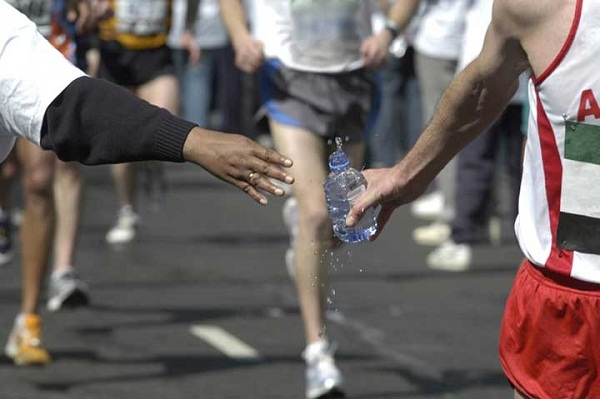 drink during a race